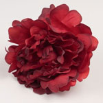 Flamenco Flower Peony Classic Red. 12cm